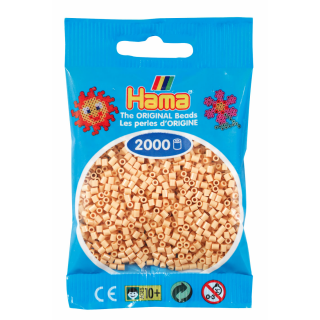 Hama 2000 Mini Bügelperlen - Ø 2,5 mm (ab 10 Jahren)  - Beige
