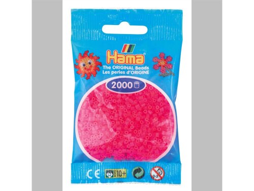 Hama 2000 Mini Bügelperlen - Ø 2,5 mm (ab 10 Jahren) - Fuchsia