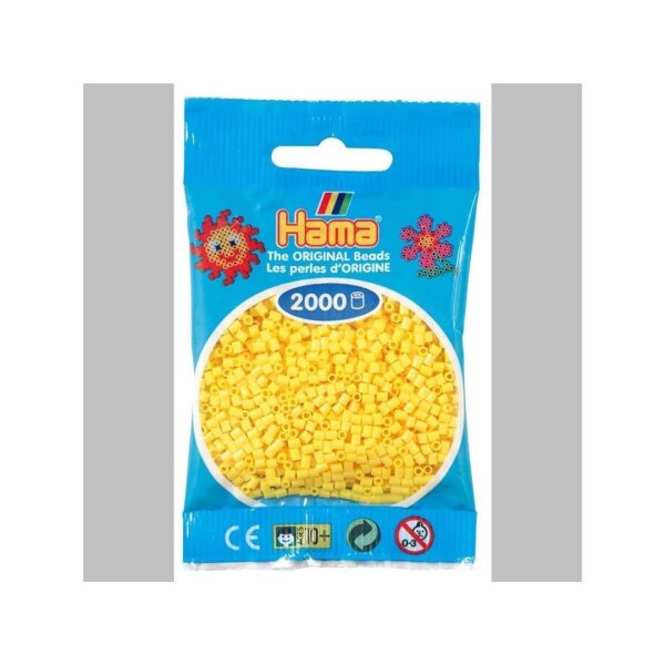 Hama 2000 Mini Bügelperlen 03 - Gelb