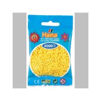Hama 2000 Mini Bügelperlen 03 - Gelb
