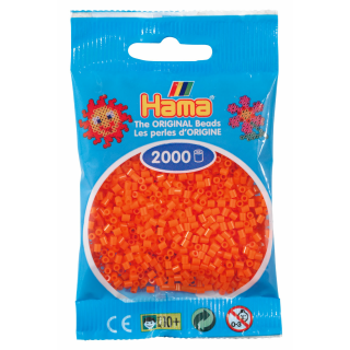 Hama 2000 Mini Bügelperlen 04 - Orange