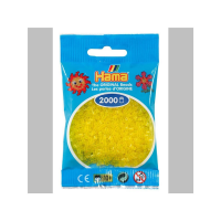 Hama 2000 Mini Bügelperlen 14 - Transparent-Gelb