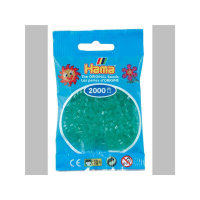 Hama 2000 Mini Bügelperlen 16 - Transparent-Grün