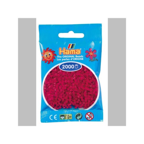 Hama 2000 Mini Bügelperlen 29 - Violettrot