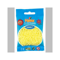 Hama 2000 Mini Bügelperlen 43 - Pastell-Gelb