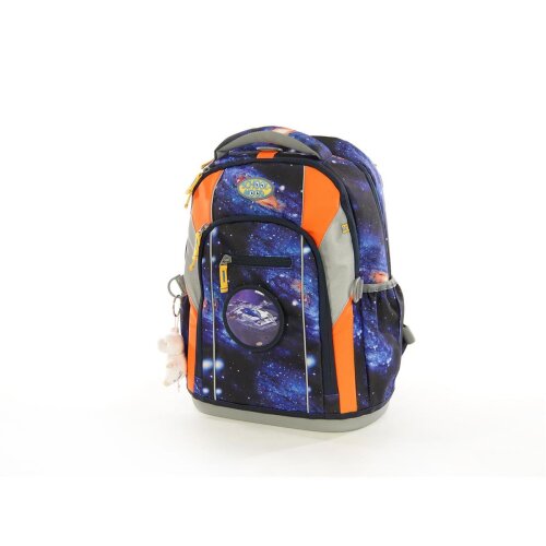 SCHOOL-MOOD 7-tlg. Schulrucksack Set LOOP Raumschiff (Galaxy)