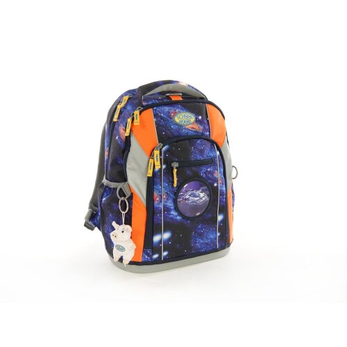 SCHOOL-MOOD 7-tlg. Schulrucksack Set LOOP Raumschiff (Galaxy)