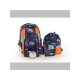 SCHOOL-MOOD 7-tlg. Schulrucksack Set LOOP Raumschiff (Galaxy)