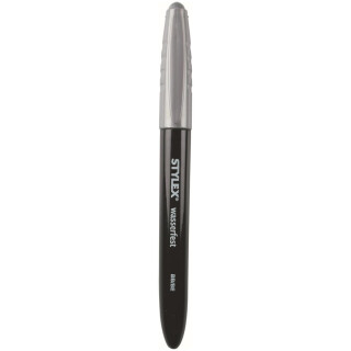 STYLEX Permanentmarker silber wasserfest 3 mm Stärke