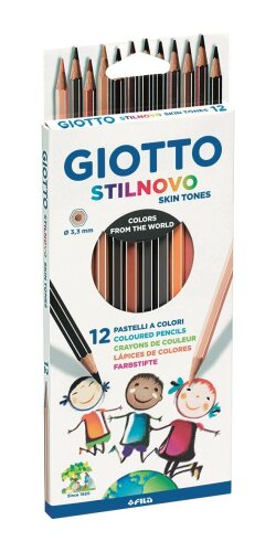 Lyra GIOTTO Stilnovo Skin Tones 12 Farbstifte Fleischfarbe