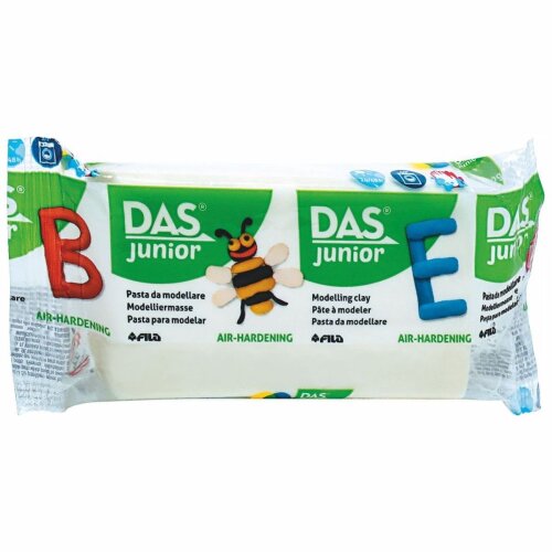 DAS Junior 100g lufttrocknende Modelliermasse, Weiß