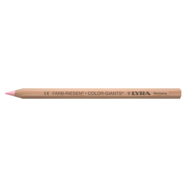 LYRA Farb-Riesen Einzelstift natur, Krapplackrosa
