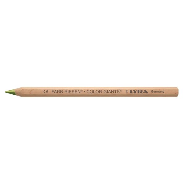LYRA Farb-Riesen Einzelstift natur, Grün metallic