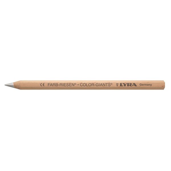 LYRA Farb-Riesen Einzelstift natur, Silber