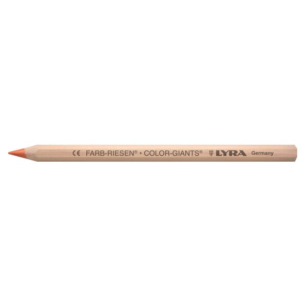 LYRA Farb-Riesen Einzelstift natur, Orange