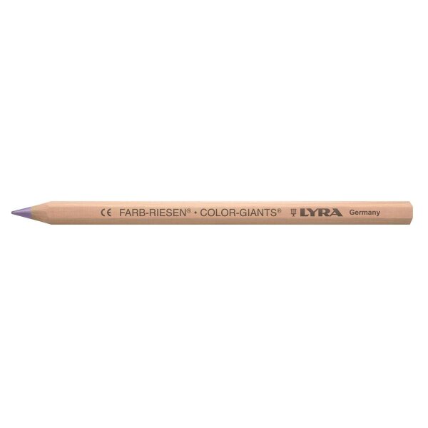 LYRA Farb-Riesen Einzelstift natur, Violett hell