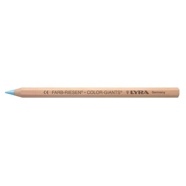 LYRA Farb-Riesen Einzelstift natur, Smalteblau