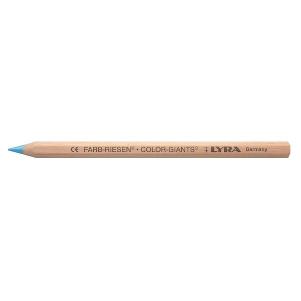 LYRA Farb-Riesen Einzelstift natur, Lichtblau