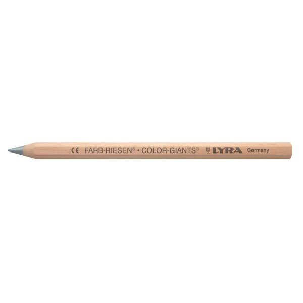 LYRA Farb-Riesen Einzelstift natur, Mittelgrau