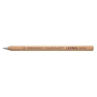 LYRA Farb-Riesen Einzelstift natur, Silber