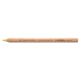 LYRA Farb-Riesen Einzelstift natur, Leuchtgelb