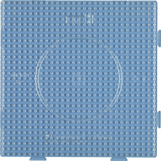 16x Hama Midi Stiftplatte 234TR - Quadrat (groß) transparent