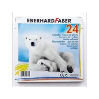 Eberhard Faber Buntstifte / Farbstifte 24er Metalletui...