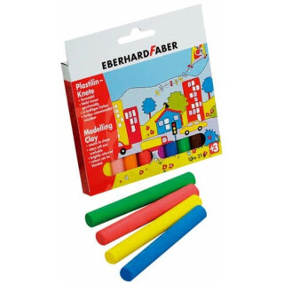 Eberhard Faber Plastilin Knete 10 Stangen 210g