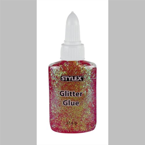 Stylex Glitter Glue à 37,5g Rot