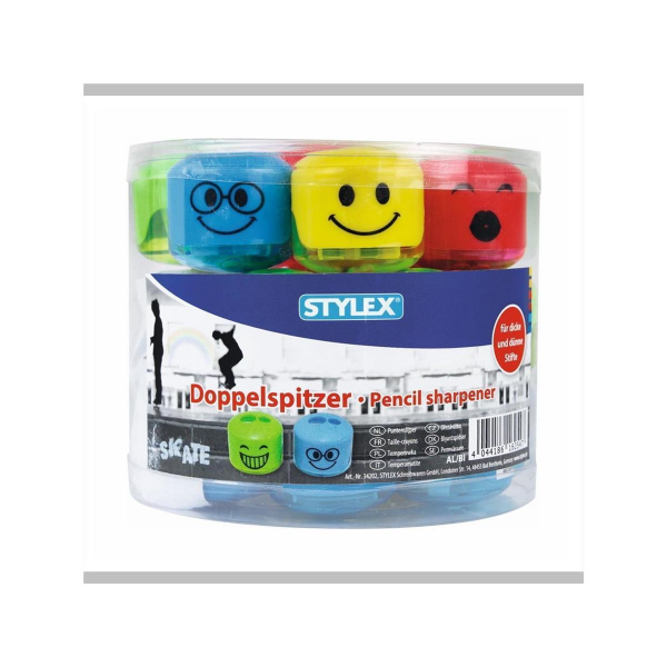 Stylex Smile Dosenspitzer 4er Set sortiert
