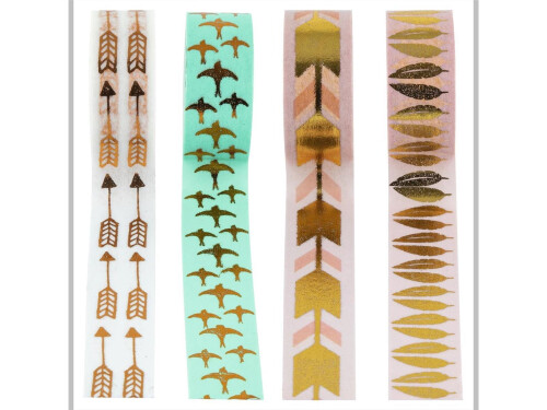 Stylex Deko-Klebeband Hot Foil Washi Tape - Ausverkauf