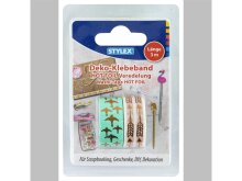 Stylex Deko-Klebeband Hot Foil Washi Tape - Ausverkauf