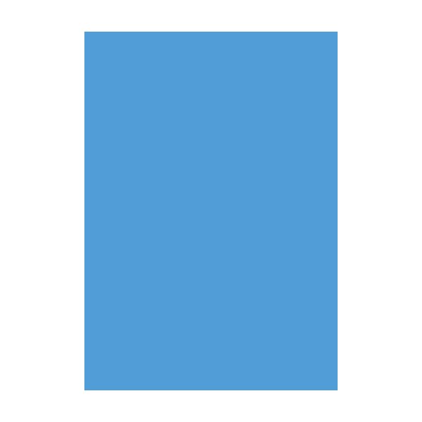 HEYDA Krepppapier 50 x 250 cm Himmelblau