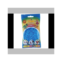 3x Hama 1000 Midi Bügelperlen - Transparent-Aqua