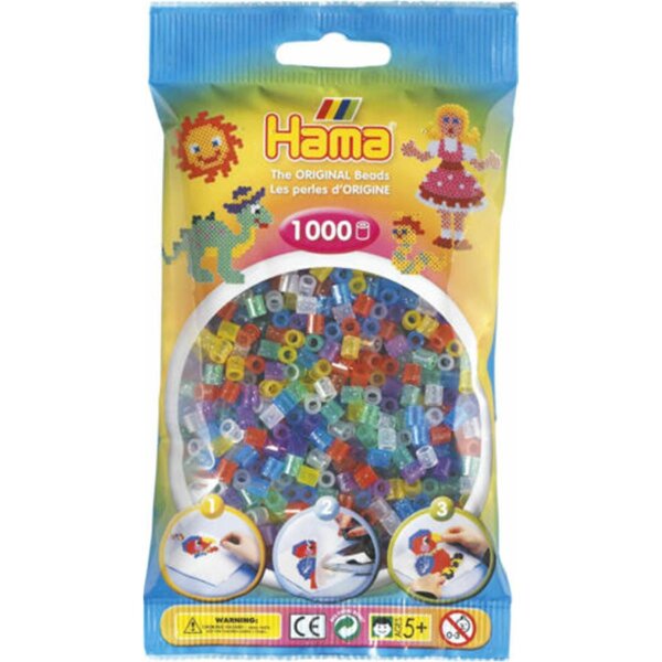 Hama 1000 Midi Bügelperlen 2er Set 54/50