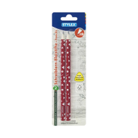 Stylex 2er Schreiblern-Bleistifte HB dreikant - rosa / grau