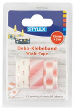 Stylex Deko-Klebeband 3 Rollen