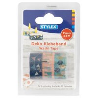 Stylex Deko-Klebeband 3 Rollen