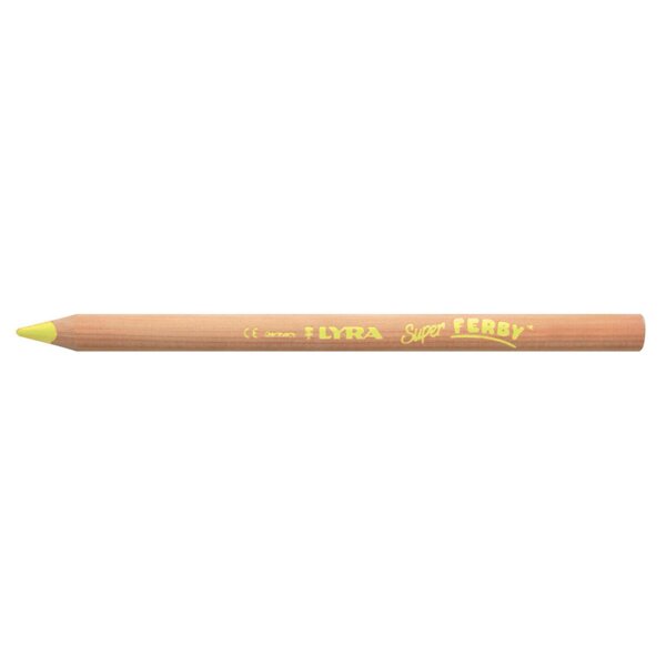 LYRA Super FERBY Einzelstift natur, Zinkgelb