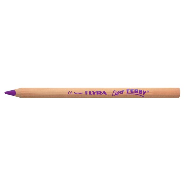 LYRA Super FERBY Einzelstift natur, Violett dunkel