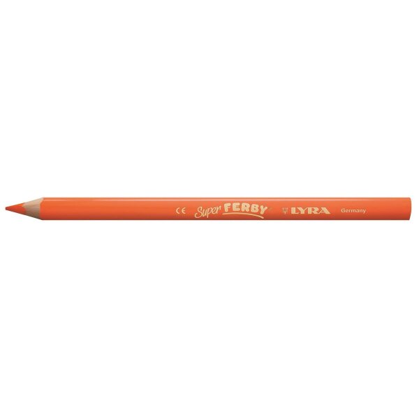 LYRA Super FERBY Einzelstift lackiert, Orange