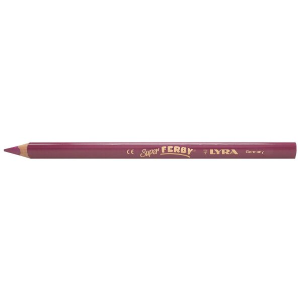 LYRA Super FERBY Einzelstift lackiert, Karmoisin