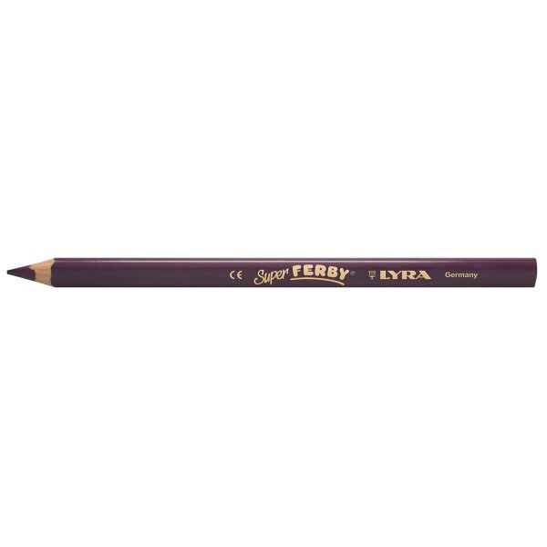 LYRA Super FERBY Einzelstift lackiert, Violett dunkel