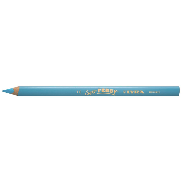 LYRA Super FERBY Einzelstift lackiert, Smalteblau