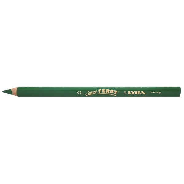 LYRA Super FERBY Einzelstift lackiert, Wiesengrün