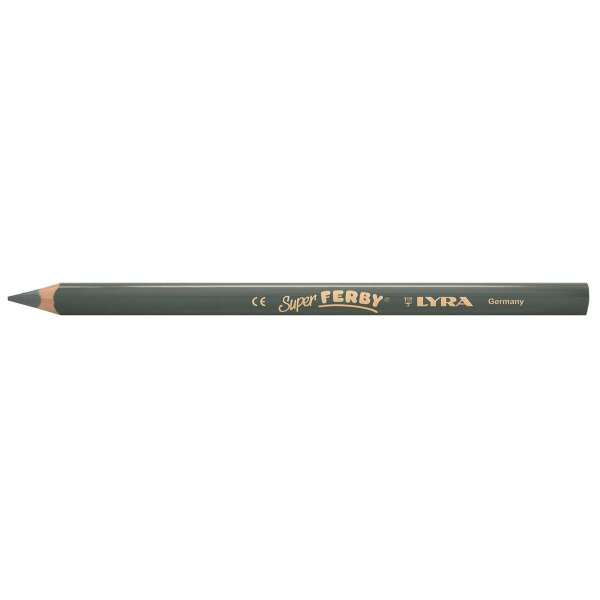 LYRA Super FERBY Einzelstift lackiert, Mittelgrau