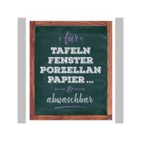 folia 6 Kreidestifte farbig sortiert
