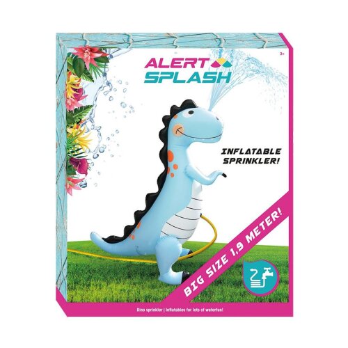 ALERT Aufblasbarer Wassersprinkler DINO 190 x 160 x 80 cm