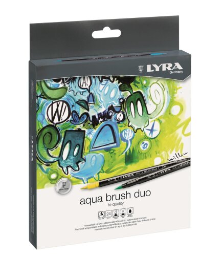 LYRA 24 AQUA BRUSH Duo Fasermaler