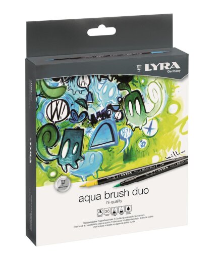 LYRA 36 AQUA BRUSH Duo Fasermaler